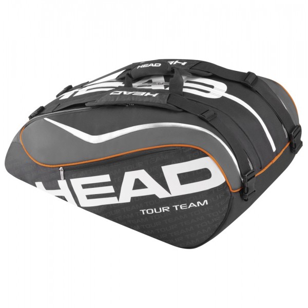 Head Tour Team 12R Monster combi Black Tennis Kit Bag